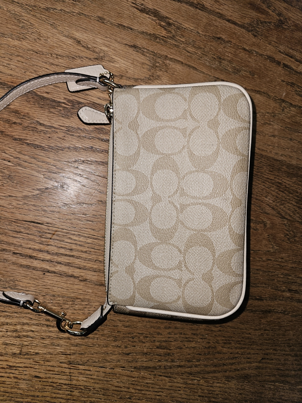 Coach Nolita Cream Signature C mini Bag with Gold Hardware - Picture 5 of 12